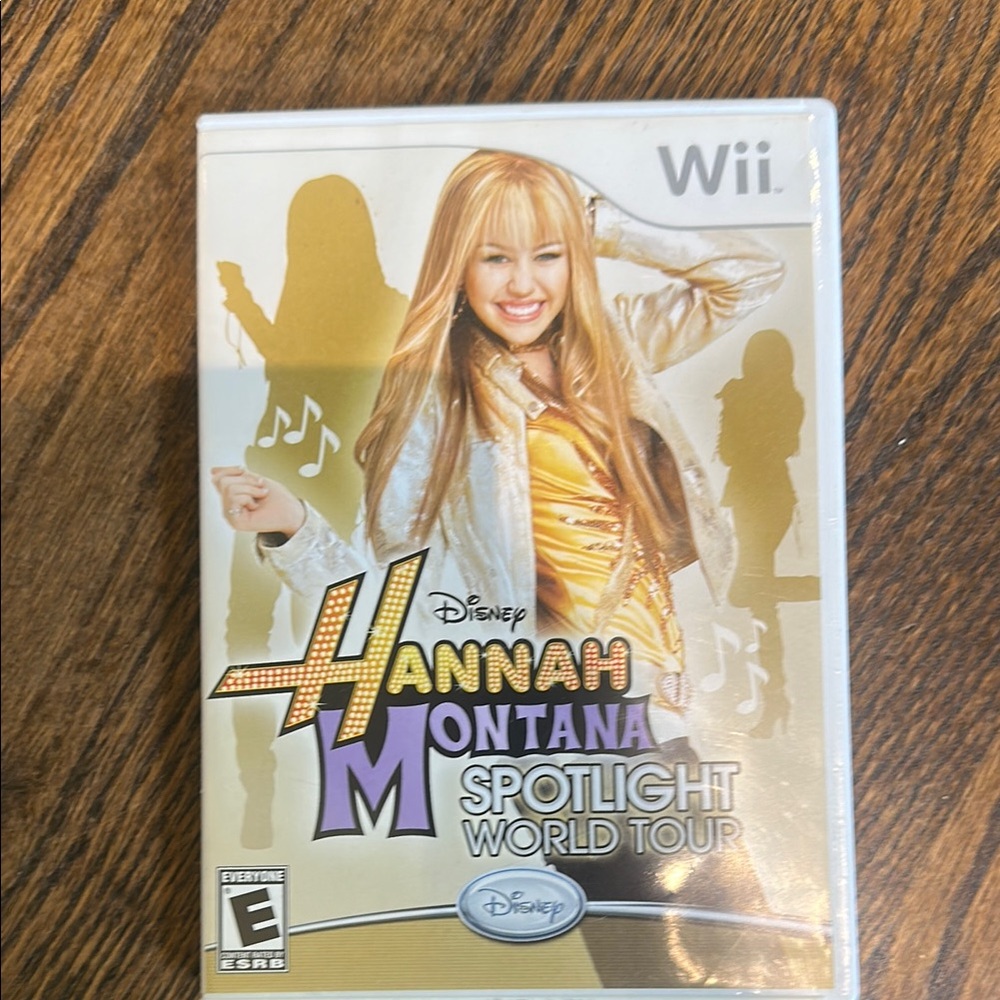 Disney Gold and White Wii Game Music Adventure